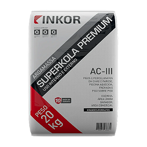 ARGAMASSA SUPERKOLA PREMIUM AC3 INKOR 20