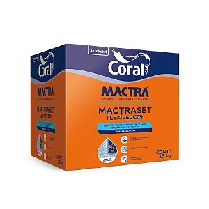 MACTRASET FLEXÍVEL FIBRAS 18K