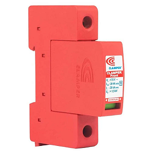 PROTETOR CONTRA RAIO DPS 175V 20KA CLAMPER