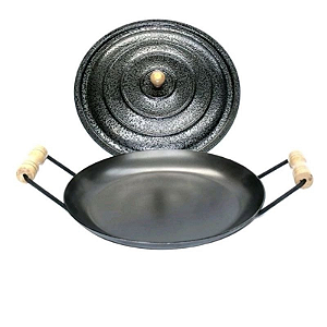 DISCO PICANHEIRA AÇO 33CM COM TAMPA