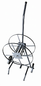 SUPORTE MANGUEIRA SEM ENGATE COM RODADA PRETO BRASSOL