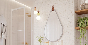 ESPELHEIRA MGM GOTA BRANCO