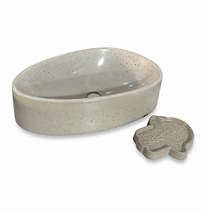 CUBA GOTA EFEITO LUA RUSTICO CONC. +SABONETEIRA