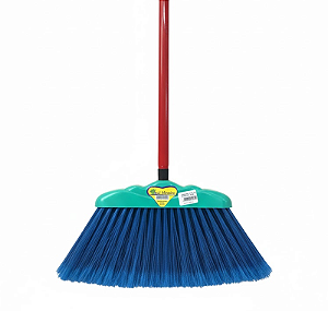 VASSOURA NYLON BIG SUL MINEIRA VERDE ÁGUA/AZUL
