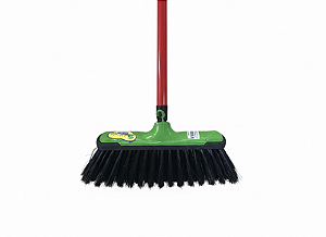 VASSOURA NYLON SM10 SUL MINEIRA VERDE ESCURO/PRETO