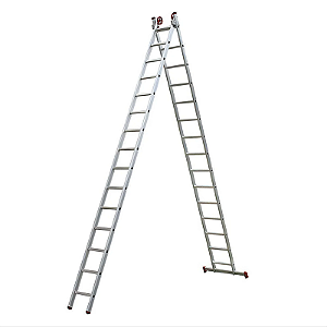 ESCADA ALUMÍNIO 3 EM 1 EXTENSIVA 15X2 DEGRAU
