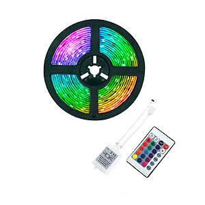 FITA LED RGB 12V 14,4W C/C+PLUG LUMANTI