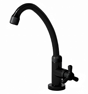 TORNEIRA DURIN COZINHA MESA BICA MÓVEL VIENNA PRETO