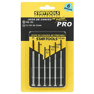 JOGO CHAVE PARA ELETRÔNICOS 6 PEÇAS STARTOOLS