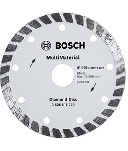 DISCO CORTE MULT MAT 110X20MM BOSCH