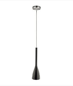PENDENTE TULIPA 1E27 PRETO