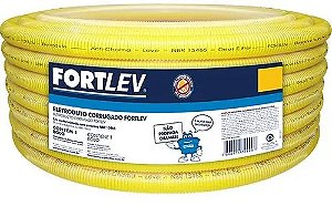 CONDUITE AMARELO FORTLEV 1/2" (VERIFIQUE A DESCRIÇÃO)