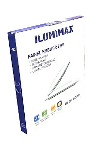 PLAFON LED EMBUTIR REDONDO 25W 6500K ILUMIMAX