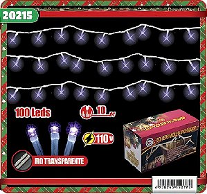 PISCA PISCA LED 100 LAMP SEQ F 110V 10M VIOLETA