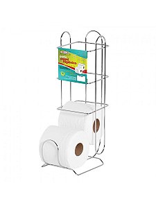 SUPORTE PAPEL HIGIÊNICO 4 ROLO