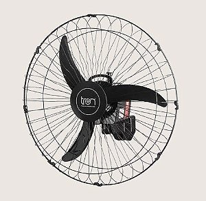 VENTILADOR OSCILANTE  JATTRON PAREDE BIVOLT 60CM PRETO TRON