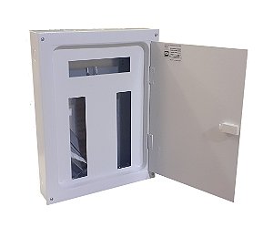 QUADRO DISTRIBUIÇÃO QDBSV 28 DISJUNTORES DIN SOBREPOR BIFÁSICO