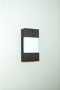 ARANDELA MADEIRA 300X150X80MM 2E-27