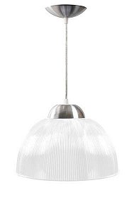 LUMINÁRIA INDUSTRIAL ACRÍLICO 12 160W INCOLOR COM CABO