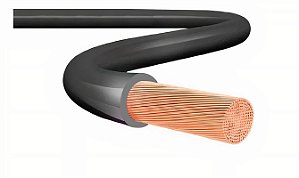 CABO SIL FLEX 25MM PRETO (VERIFIQUE A DESCRIÇÃO)
