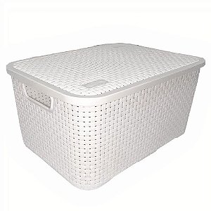 CESTO ORG RATTAN COM TAMPA 8 LTS