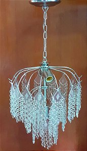 LUSTRES 7 FOLHAS CROMADO REF.6001 - Guaxucabos LUSTRES 7 FOLHAS CROMADO REF.6001 - Guaxucabos