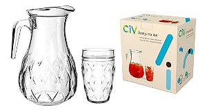 KIT ICE CRISTAL 5PCS JARRA E COPOS