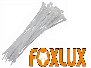 ABRAÇADEIRA DE NYLON T 4,8X200 BRANCA FOXLUX