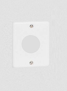 CONJUNTO SISTEMA X ILUMI PLACA TOMADA REDONDA