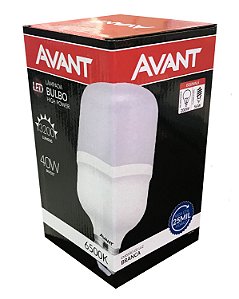 LÂMPADA LED BULBO 40W 6000K AVANT