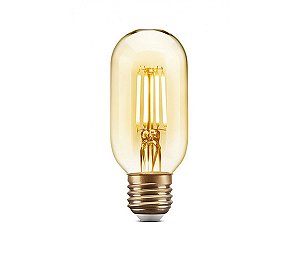 LÂMPADA FILAMENTO LED ST-45 AMBAR