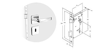FECHADURA SOPRANO PALI INT 03002077617