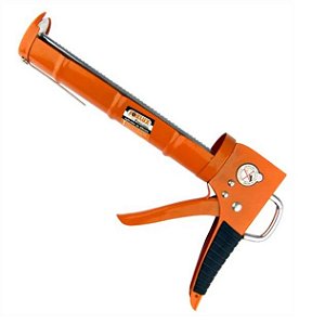 APLICADOR DE SILICONE PROFISSIONAL LARANJA FOXLUX