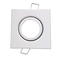 SPOT EMBUTIR DICROICA 11518 QUADRADO BRANCO