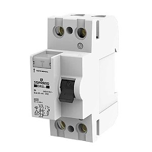 INTERRUPTOR DIFERENCIAL SOPRANO 2P 63A