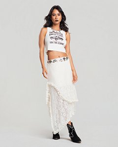 SAIA BOHO RENDA BRANCA