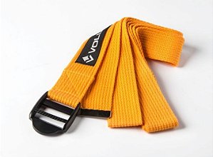 Fita Cinta Yoga Vollo Oficial Ajustável Strap Exercícios