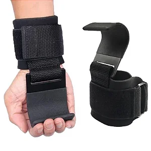 Strap Luva Com Gancho de Aço Fita Cross Gripss Gancho