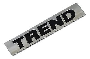 Emblema Plaqueta Trend Vw Gol/voyage G5/fox 09 À 12