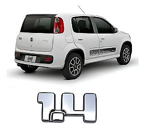 Emblema Letreiro Fiat 1.4 2011 A 2017 Tampa Mala