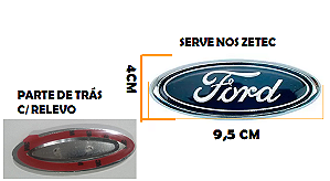 EMBLEMA FORD GRADE OVAL PORT HARA 3084