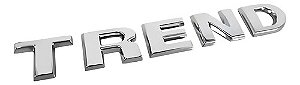 Emblema Escrita Trend Lateral Gol G3 Voyage Fox Space Cromado