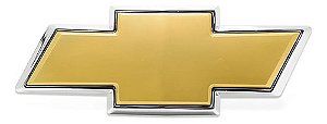 Emblema Gravata Grade Dianteira Blazer S10 2009 2010 2011 12 Cinza