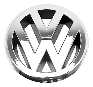 Emblema Grade Vw Polo Cromado 07 08 09 10 11 12