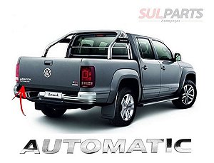 Emblema Automatic Tampa Traseira Amarok - Unitario