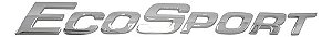 Emblema Ecosport 2003 A 2012 Porta Malas Cromado