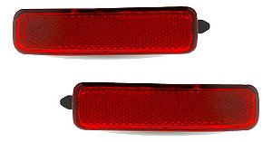 Par Refletor Parachoque Traseiro  Ford Ka 2011 A 2013