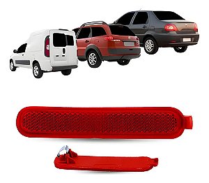 Par Refletor Parachoque Siena 01/16 Palio Weekend 09/16