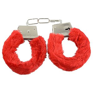 Algemas de Metal Revestida com Pelúcia