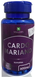 Cardo Mariano 600mg - 60 cápsulas SOUL CAPS